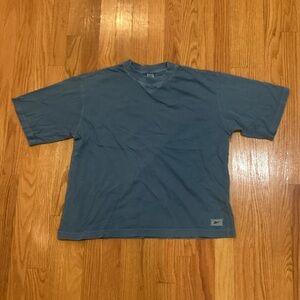 Women’s blue short sleeve T-shirt